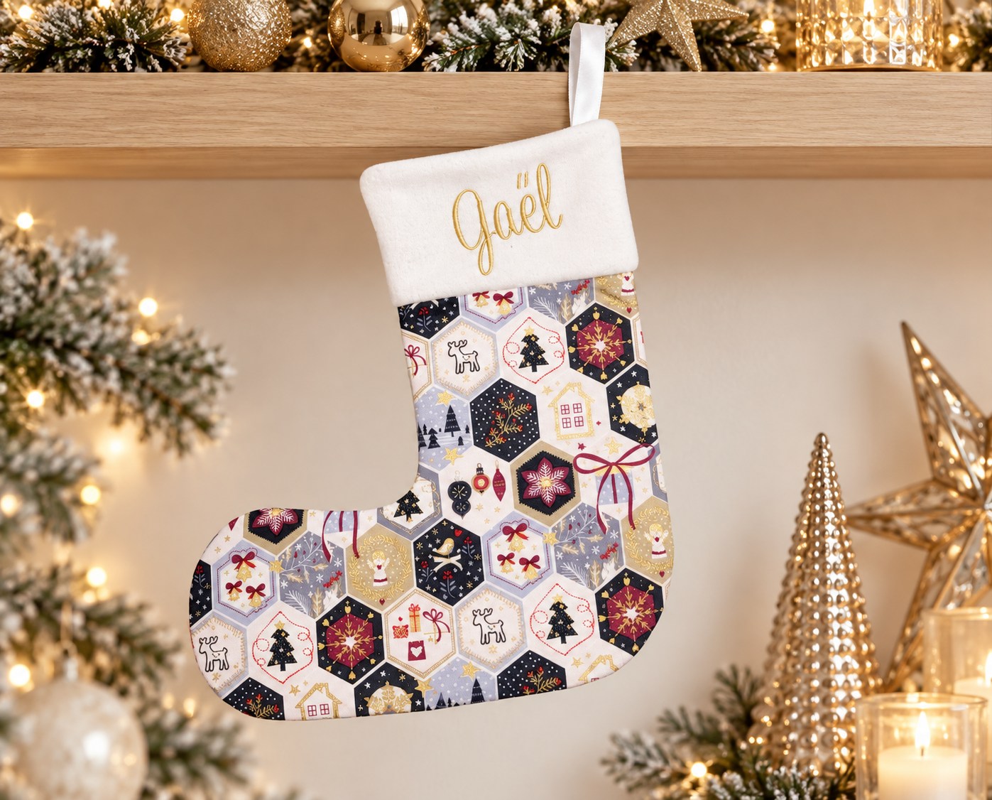 Botte de Noël personnalisée — Gaël