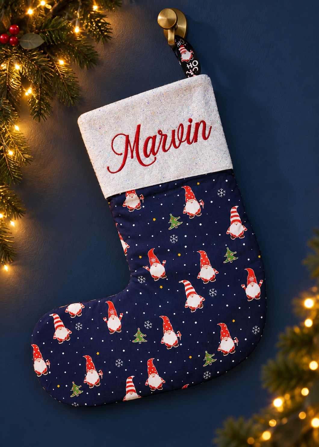 Botte de Noël personnalisée — Marvin
